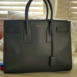 Authentic Saint Laurent Sac de jour bag